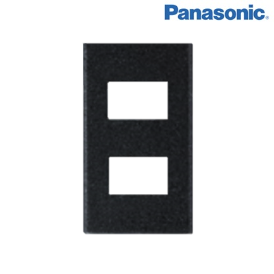 Panasonic Wide Color - Mặt 2 Thiết bị - Màu Đen Ánh Kim | WEV68020MB